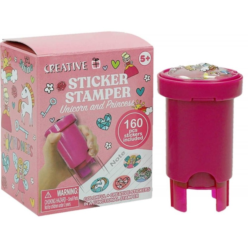 ΑΥΤΟΚΟΛΛΗΤΑ STICKER STAMPER 160τεμ. (για κορίτσι)