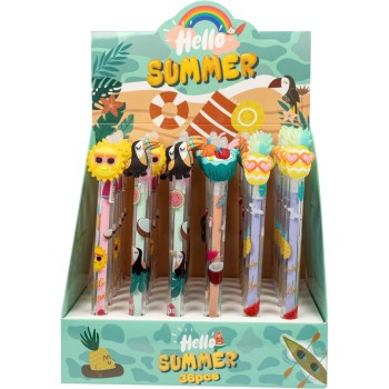 ΣΤΥΛΟ STREET ERASABLE SUMMER  (stand 36 τεμ.)