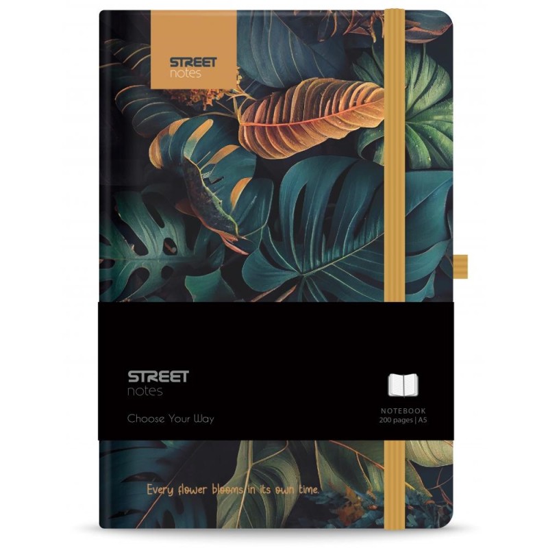 ΣΗΜΕΙΩΜΑΤΑΡΙΟ STREET FLOWERS GARDEN B5 96σελ. (80gr ριγέ)