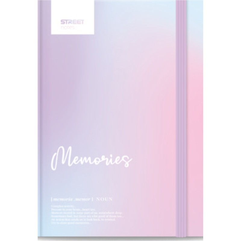 ΣΗΜΕΙΩΜΑΤΑΡΙΟ STREET MEMORIES A5 96σελ. (80gr ριγέ)