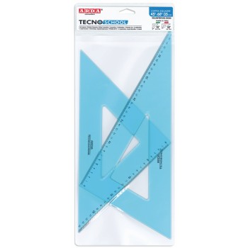 ΤΡΙΓΩΝΑ ΖΕΥΓΗ ARDA TECNOSCHOOL 35cm