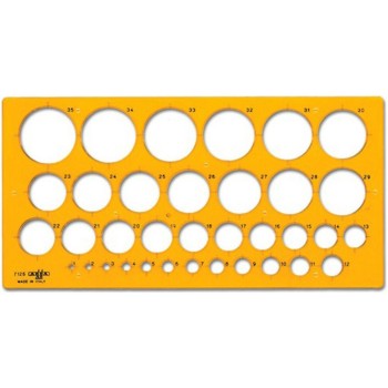 ΣΤΕΝΣΙΛ ARDA ΚΥΚΛΩΝ ΜΕΓΑΛΑ (1-35)