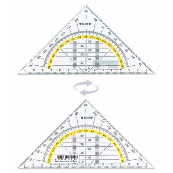ΤΡΙΓΩΝΟΜΟΙΡΟΓΝΩΜΟΝΙΟ ARDA UNI 45° 25cm (γεωδαιτικό)