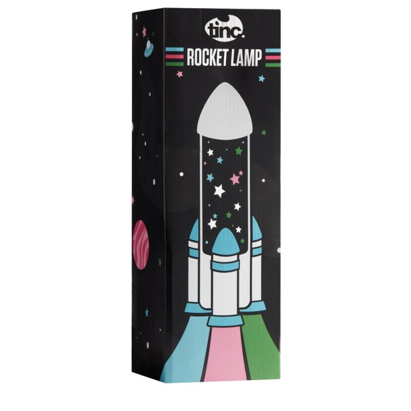 ΛΑΜΠΑ ΔΙΑΚΟΣΜΗΤΙΚΗ TINC ROCKET GLITTER LAMP