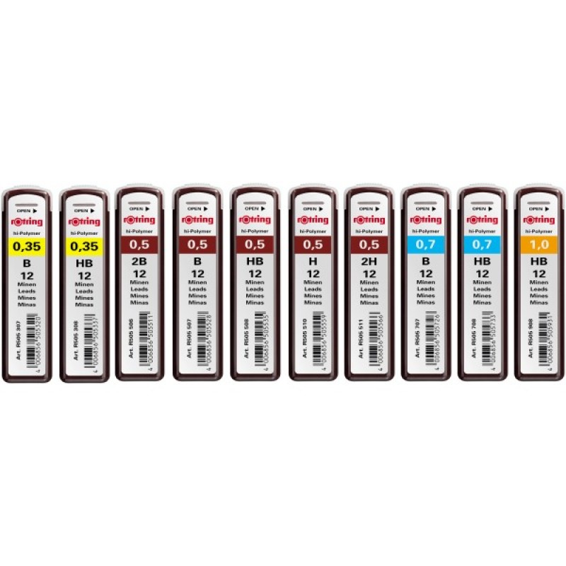 ΜΥΤΕΣ ROTRING 0,5/0,7/0,9mm