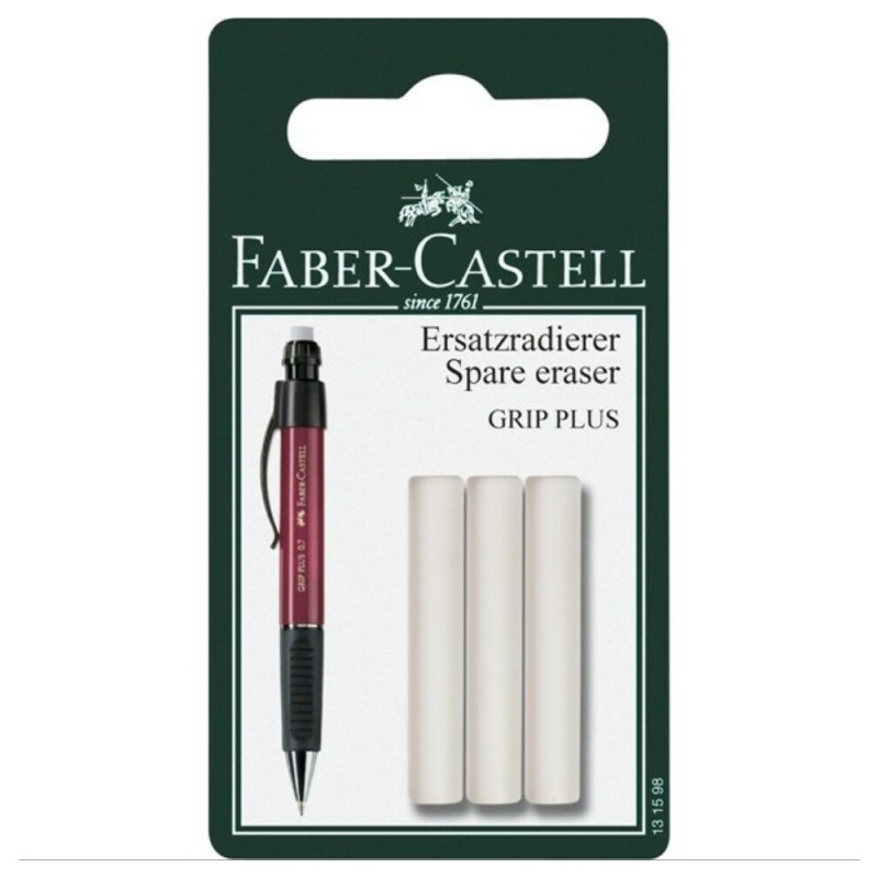 ΓΟΜΕΣ FABER CASTELL ΑΝΤΑΛΛΑΚΤΙΚΕΣ ΓΟΜΕΣ Gripplus μπλίστερ 3τεμ.