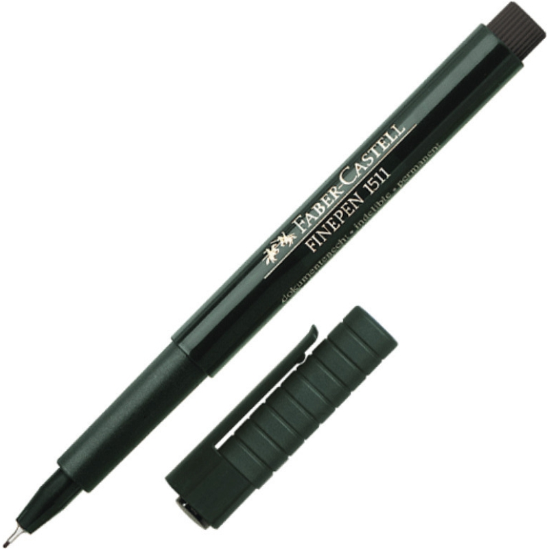 ΜΑΡΚΑΔΟΡΟΙ F.CASTELL FINE PEN 0.4 ΜΑΥΡΟ
