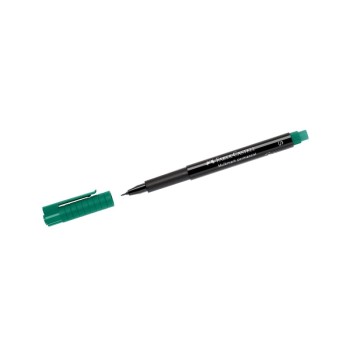 ΜΑΡΚΑΔΟΡΟΙ F.CASTELL PERMANENT ΔΙΑΦΑΝ. SUP.FINE ΠΡΑΣΙΝΟ