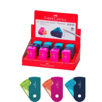 ΞΥΣΤΡΕΣ F.CASTELL ΘΗΚΗ (μπλε.ροζ,τυρκουάζ)