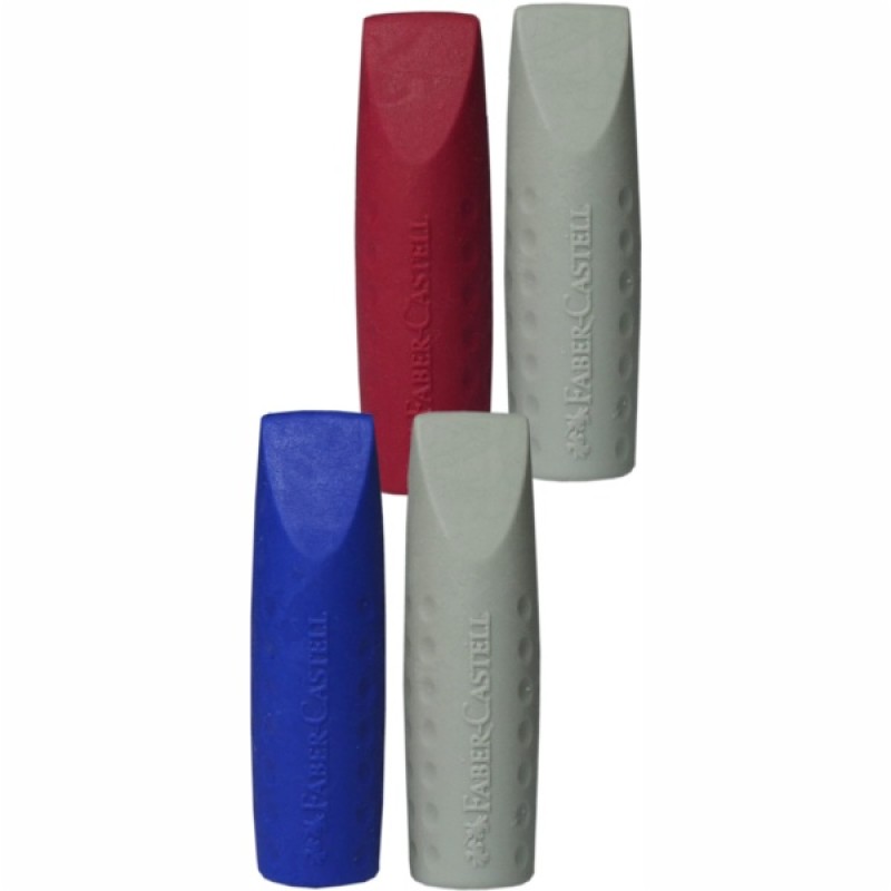 ΓΟΜΕΣ F.CASTELL ΚΑΠΑΚΙ  ΣΕΤ.2 ΤΕΜ. ΜΠΛΕ/ΦΟΥΞΙΑ