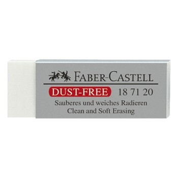 ΓΟΜΕΣ F.CASTELL DUST FREE ΛΕΥΚΗ ΚΟΥΤΙ 20τεμ.