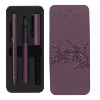 ΣΕΤ ΔΩΡΟΥ ΠΕΝΑ+ΣΤΥΛΟ GRIP ΜΠΟΡΝΤΟ