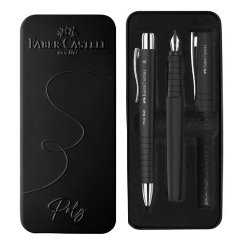 ΣΕΤ ΔΩΡΟΥ ΠΕΝΑ+ΣΤΥΛΟ POLY ΜΑΥΡΟ