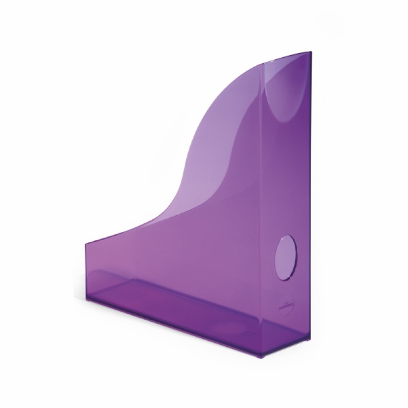 ΧΑΡΤΟΘΗΚΗ ΓΩΝΙΑ DURABLE ΔΙΑΦΑΝΗΣ ΜΩΒ