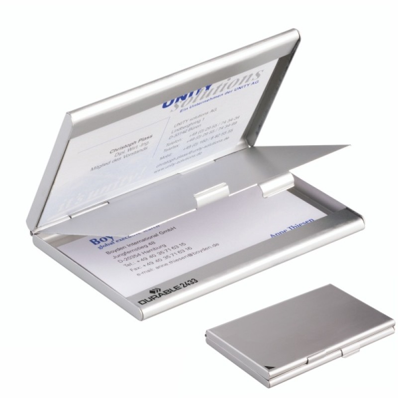 ΚΟΥΤΙ ΕΠΙΣΚΕΠΤΗΡΙΩΝ DURABLE ΑΛΟΥΜΙΝΙΟΥ 10θεσ.