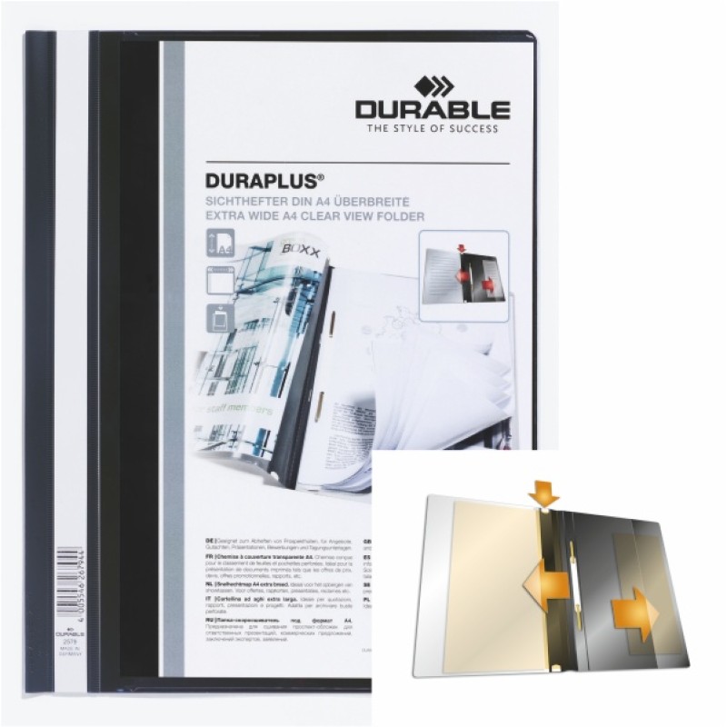 ΝΤΟΣΙΕ ΕΛΑΣΜΑ ΠΛΑΣΤΙΚO DURABLE DURAPLUS ΜΕ ΘΗΚΗ ΣΤΟ ΕΞΩΦΥΛΛΟ ΜΑΥΡΟ