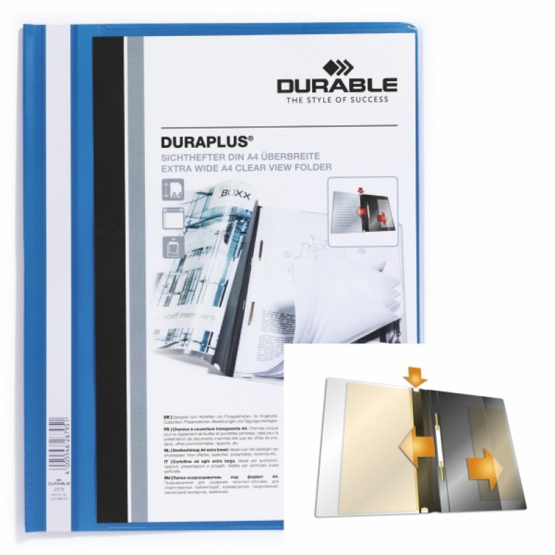 ΝΤΟΣΙΕ ΕΛΑΣΜΑ ΠΛΑΣΤΙΚO DURABLE DURAPLUS ΜΕ ΘΗΚΗ ΣΤΟ ΕΞΩΦΥΛΛΟ ΜΠΛΕ