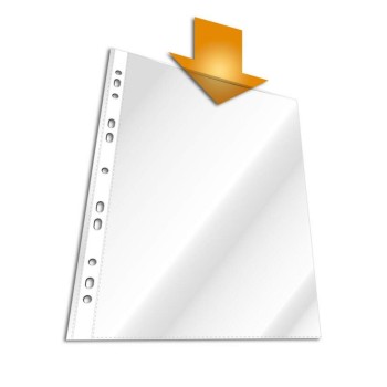 ΖΕΛΑΤΙΝΕΣ DURABLE ΚΡΙΚ ΑΝΩ GLASS CLEAR 50mic Nο 2662 / 2668 (πακέτο 100τεμ.)