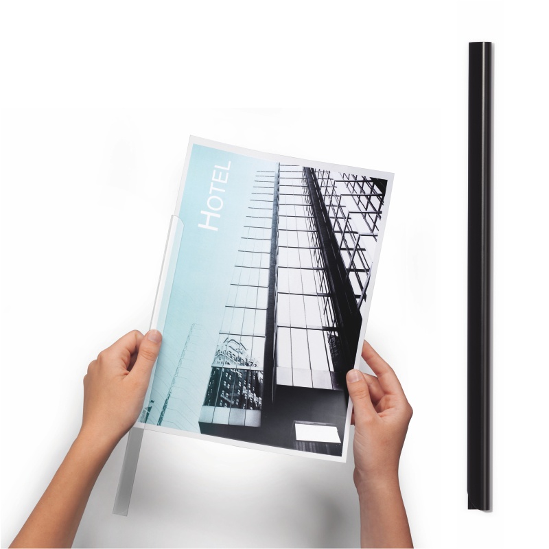 ΡΑΧΕΣ ΑΡΧΕΙΟΥ DURABLE 6 mm (60φύλλα) ΜΑΥΡΟ