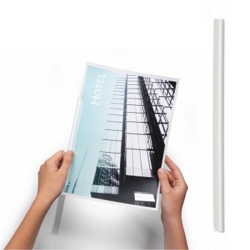 ΡΑΧΕΣ ΑΡΧΕΙΟΥ DURABLE 6 mm (60φύλλα) ΛΕΥΚΟ