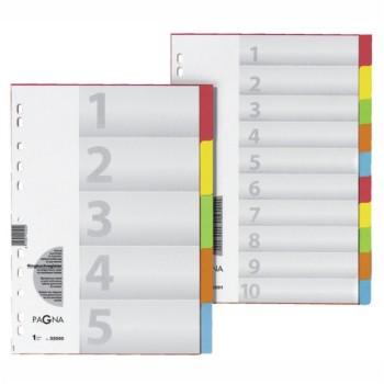 ΔΙΑΧΩΡΙΣΤΙΚΑ ΚΛΑΣΕΡ ΧΑΡΤΙΝΑ PAGNA ΣΕΤ ΤΩΝ 12χρωμ. XXL