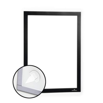 ΠΛΑΙΣΙΟ ΑΝΑΚΟΙΝΩΣΕΩΝ DURABLE DURAFRAME WALLPAPER Α4 ΜΑΥΡΟ