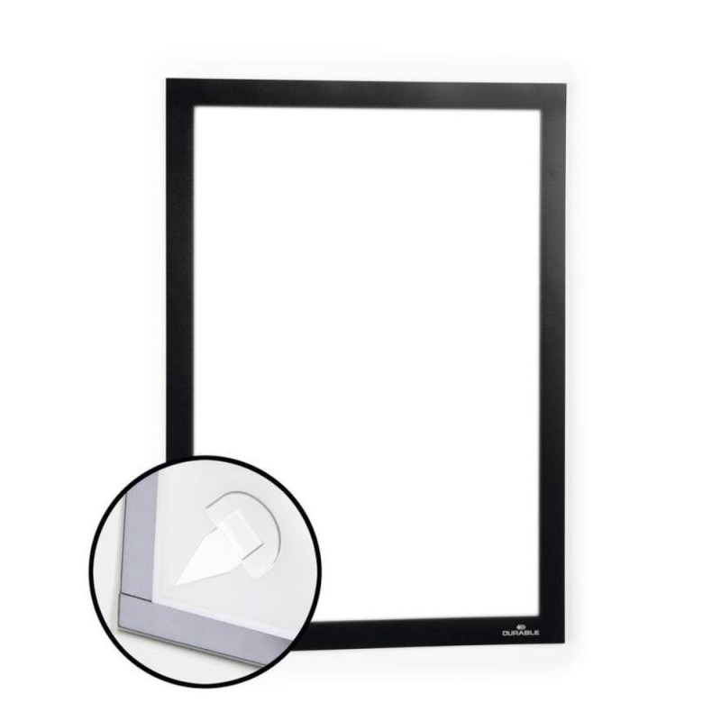 ΠΛΑΙΣΙΟ ΑΝΑΚΟΙΝΩΣΕΩΝ DURABLE DURAFRAME WALLPAPER Α4 ΜΑΥΡΟ