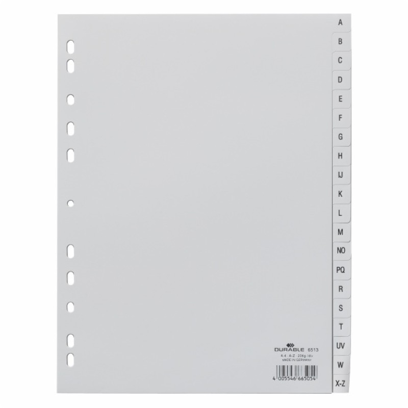 ΕΥΡΕΤΗΡΙΑ ΚΛΑΣΕΡ ΠΛΑΣΤΙΚΑ DURABLE Α4 ΕΛΛΗΝΙΚΑ