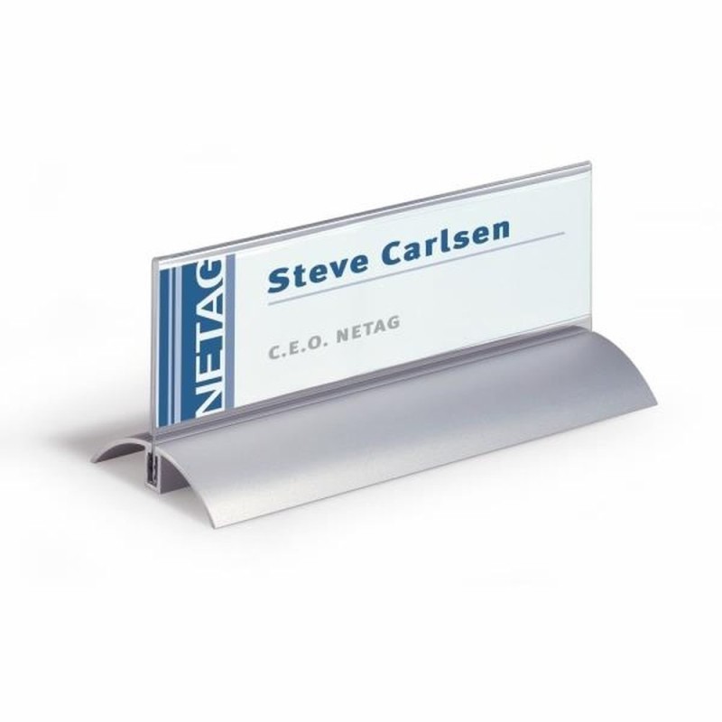 ΘΗΚΗ ΠΛΕΞΙΓΚΛΑΣ DURABLE ΜΕ ΒΑΣΗ ΑΛΟΥΜΙΝΙΟΥ  61x150mm