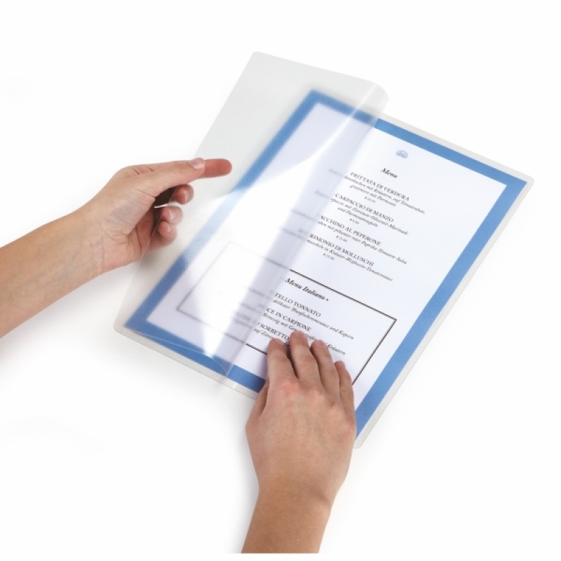 ΔΙΦΥΛΛΑ ΨΥΧΡΗΣ ΠΛΑΣΤΙΚΟΠΟΙΗΣΗΣ DURABLE Α4 ΑΥΤΟΚΟΛΛΗΤΟ 10τεμ.