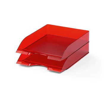 ΧΑΡΤΟΘΗΚΗ DURABLE ΔΙΑΦΑΝΗΣ ΚΟΚΚΙΝΗ