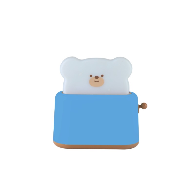 ΛΑΜΠΑ LITTLE TOAST BEAR BLUE