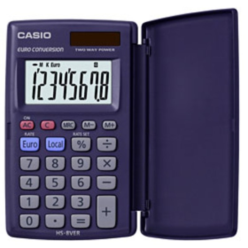 ΚΟΜΠΙΟΥΤΕΡ CASIO HS-8VER (8 ψηφία)