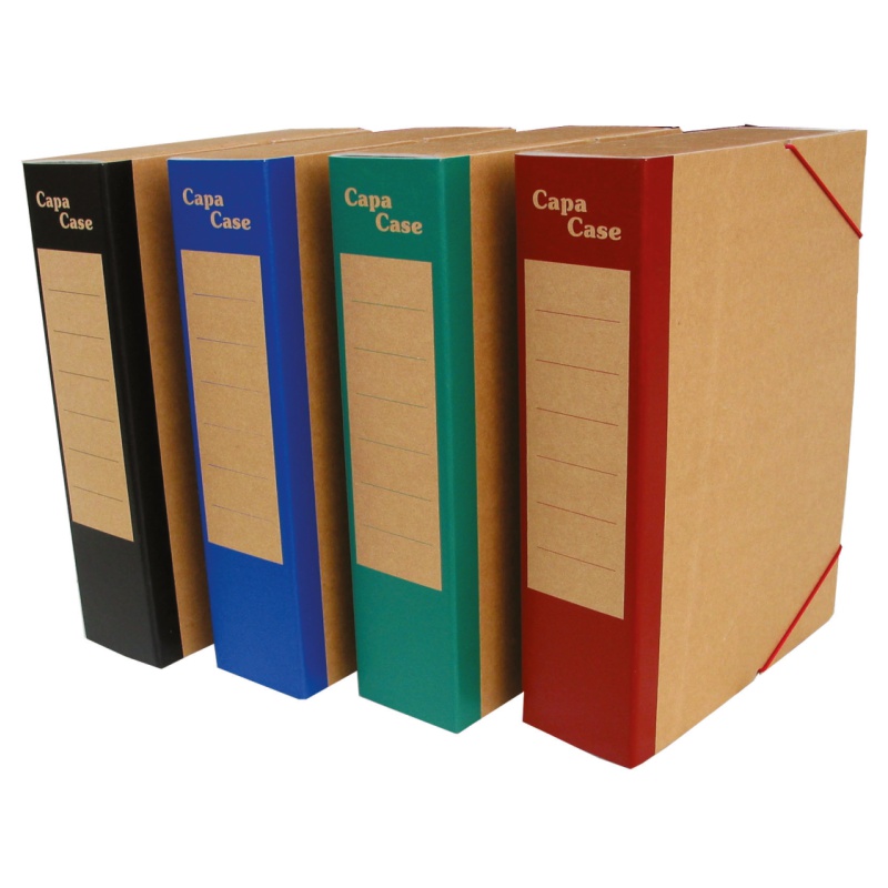 ΚΟΥΤΙ ΑΡΧΕΙΟΥ ΟΙΚΟΛΟΓΙΚΟ 26χ36χ12cm ΣΚΛΗΡΟ (με λάστιχο)