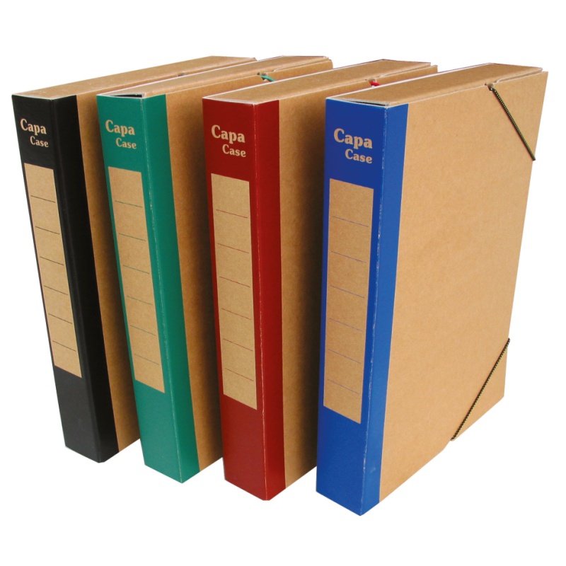 ΚΟΥΤΙ ΑΡΧΕΙΟΥ ΟΙΚΟΛΟΓΙΚΟ 26χ36χ5cm ΣΚΛΗΡΟ (με λάστιχο)