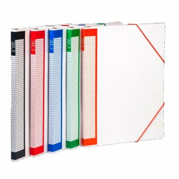 ΚΟΥΤΙ ΑΡΧΕΙΟΥ ΧΑΡΤΙΝΟ ΛΕΥΚΟ ΙΩΝΙΑ ΡΑΧΗ 1,5  (με λάστιχο 0201)(291-295)