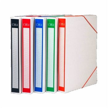 ΚΟΥΤΙ ΑΡΧΕΙΟΥ ΧΑΡΤΙΝΟ ΛΕΥΚΟ ΙΩΝΙΑ ΡΑΧΗ 4 (με λάστιχο 0202) (0221-0225)