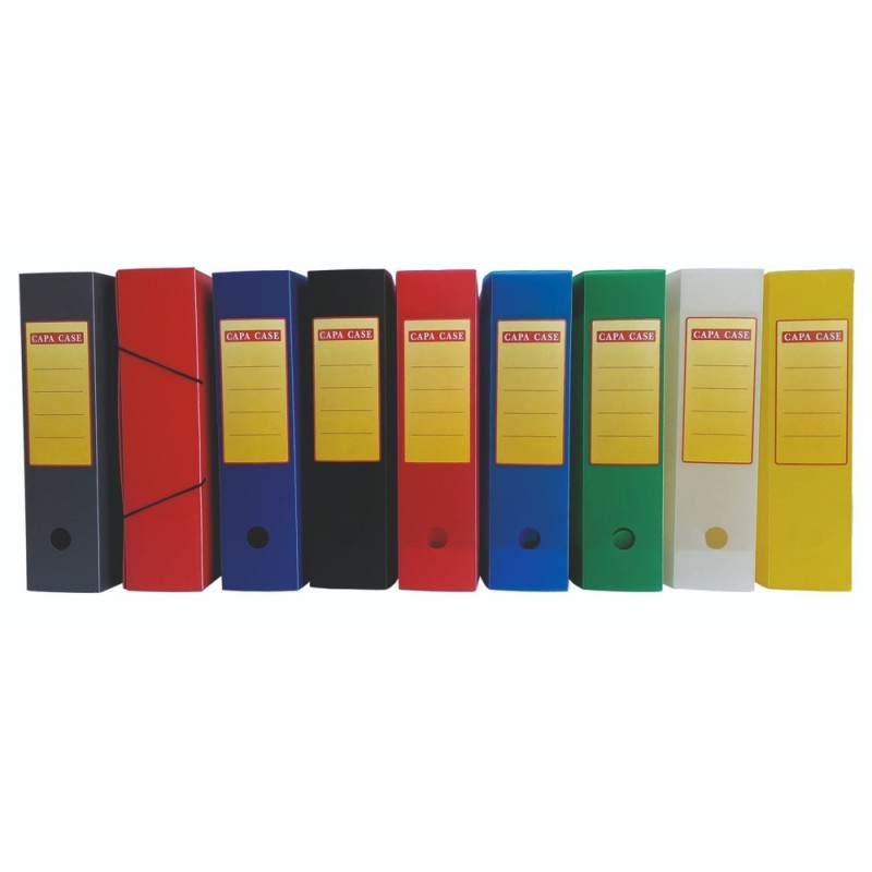 ΚΟΥΤΙ ΑΡΧΕΙΟΥ PP 26χ33χ8cm ΜΑΥΡΟ (με λάστιχο)