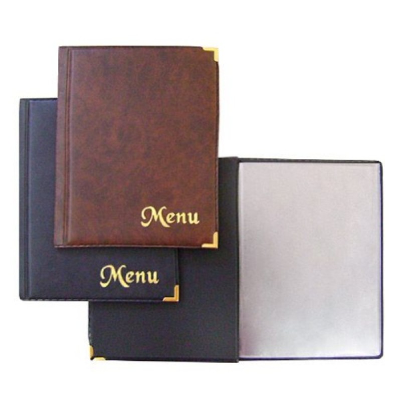 ΒΙΒΛΙΑ ΖΕΛΑΤΙΝΑΣ "MENU" MANTAPΙΝΑ Α4 (με 8 φύλλα)