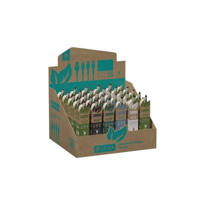 ΚΑΛΩΔΙΑ DEVIA USB TYPE A- C/ LIGHTNING stand 30 τεμ. ασορτί