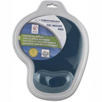 MOUSE PAD ESPERANZA GEL ΜΠΛΕ