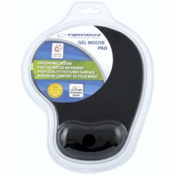MOUSE PAD ESPERANZA GEL ΜΑΥΡΟ