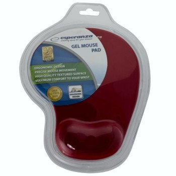 MOUSE PAD ESPERANZA GEL ΚΟΚΚΙΝΟ