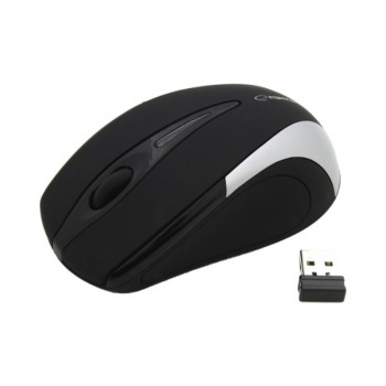 MOUSE ESPERANZA WIRELESS OPTICAL ANTARES ΜΑΥΡΟ/ΑΣΗΜΙ