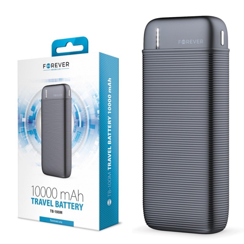 POWER BANK FOREVER 10000 mAh TB-100M BLACK