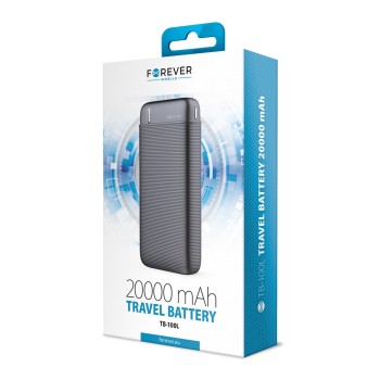 POWER BANK FOREVER 20000 mAh TB-100L BLACK