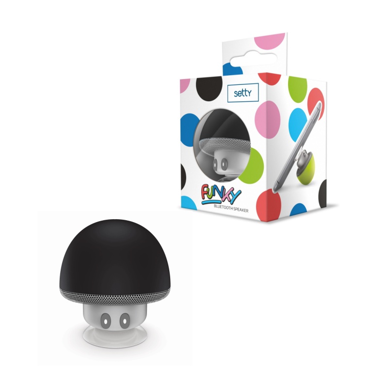 ΗΧΕΙΟ SETTY BLUETOOTH MUSHROOM BLACK
