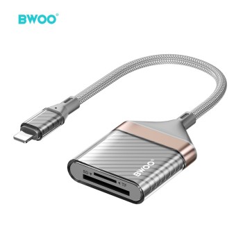 ADAPTER BWOO  LIGHTING TO SD CARD TF CARD BZ63