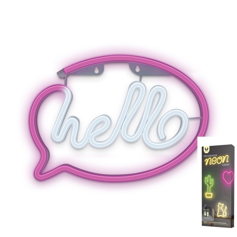 ΦΩΤΙΣΤΙΚΟ ΤΟΙΧΟΥ FOREVER LED HELLO