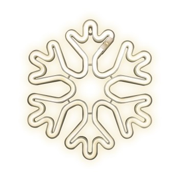 ΦΩΤΙΣΤΙΚΟ ΤΟΙΧΟΥ FOREVER LED CHRISTMAS SNOWFLAKE